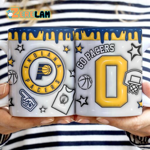 Pacers Go Pacers Inflated Mug