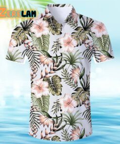 Palm Leaf Tropical Hawaiian Shirt