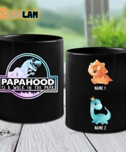 Papahood A Walk In The Park Mug Father Day