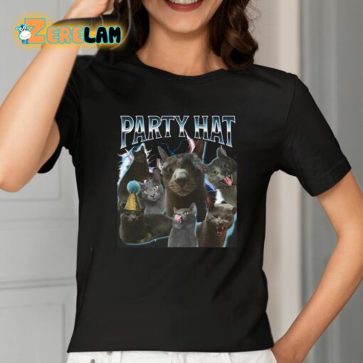 Party Hat Cat Shirt