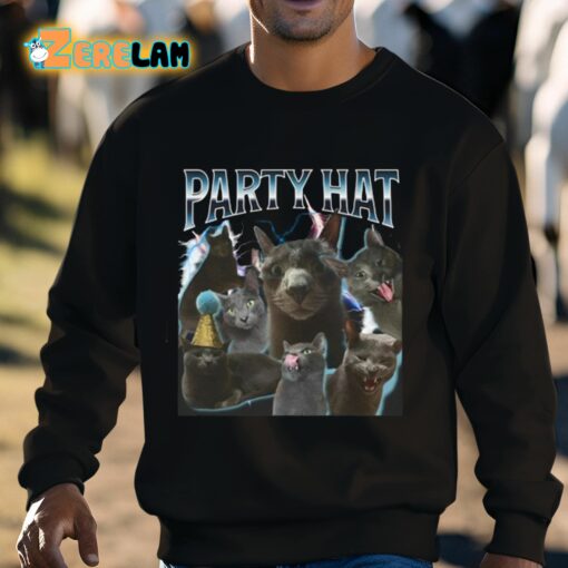 Party Hat Cat Shirt