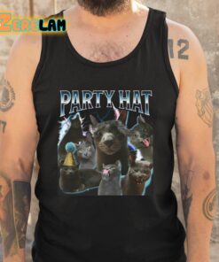 Party Hat Cat Shirt 5 1