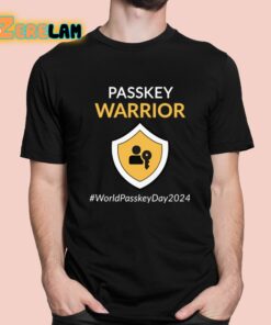 Paskey Warrior World Passkey Day 2024 Shirt