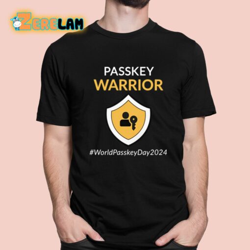 Paskey Warrior World Passkey Day 2024 Shirt