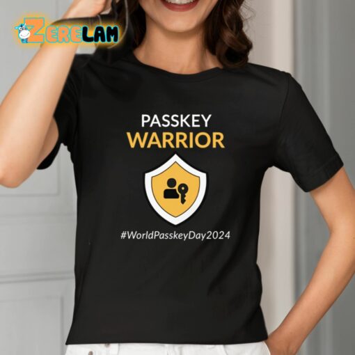 Paskey Warrior World Passkey Day 2024 Shirt