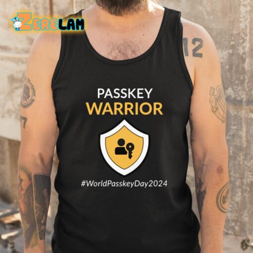 Paskey Warrior World Passkey Day 2024 Shirt