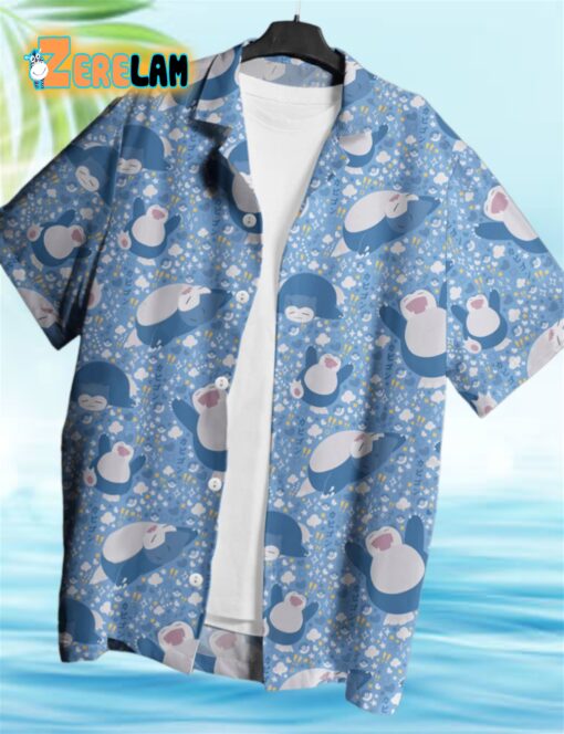 Pokemon Snorlax Hawaiian Shirt