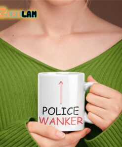 Police Wanker Mug Father Day