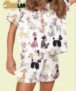 Poodle Dog Pajama Set