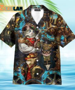 Private Cats Vintage Hawaiian Shirt