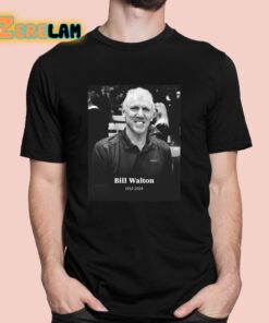 RIP Bill Walton Legend 1952 2024 Shirt