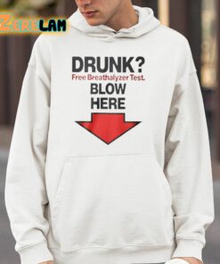 Rachel Sennott Drunk Free Breathalyzer Test Blow Here Shirt 4 1