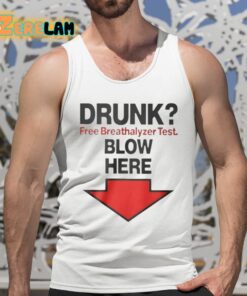 Rachel Sennott Drunk Free Breathalyzer Test Blow Here Shirt 5 1