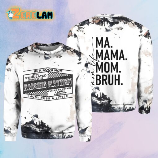 Raising Mayhem Mom Life Graphic Sweatshirt