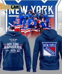 Rangers 2024 Stanley Cup Playoffs Most Season Points Hoodie