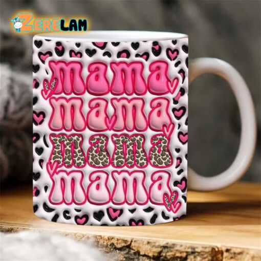 Retro Mama Inflated Mug