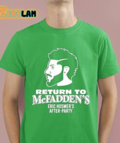 Return To Mcfadden’s Eric Hosmer’s After-Party Shirt