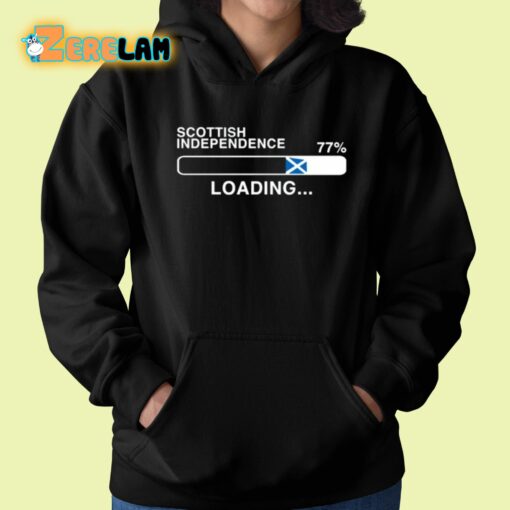 Roberta Gilmour Scottish Independence 77 Percent Loading Shirt