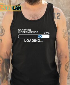 Roberta Gilmour Scottish Independence 77 Percent Loading Shirt 5 1