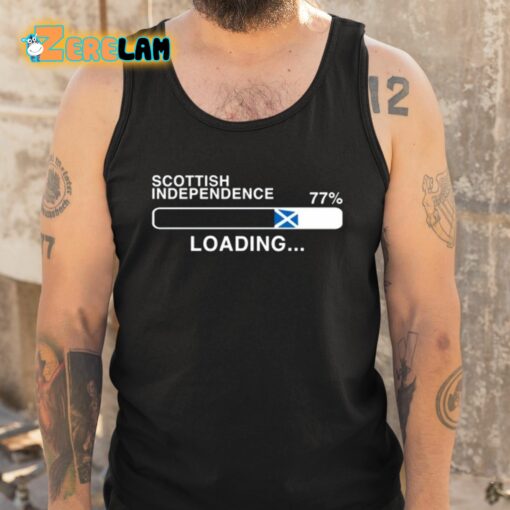 Roberta Gilmour Scottish Independence 77 Percent Loading Shirt