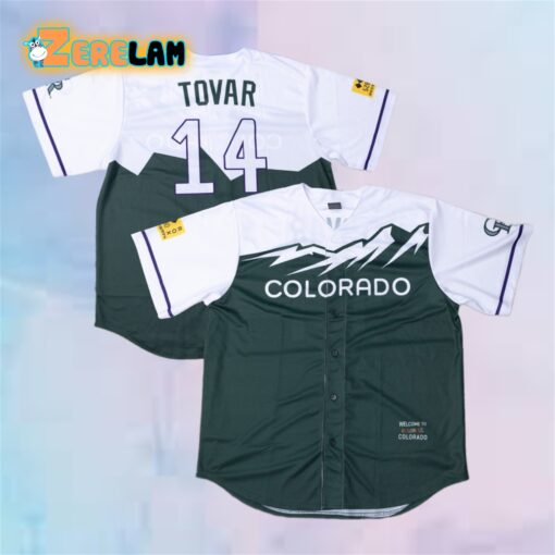 Rockies Ezequiel Tovar City Connect Jersey 2024 Giveaway