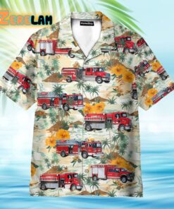 Rose Hill Kansas Butler County Fire District Station Hawaiian Shirt