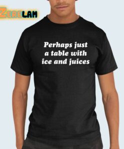Ru Bhatt Perhaps Just A Table With Ice And Juices Shirt 21 1