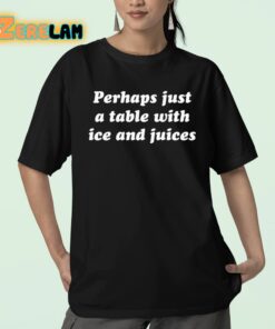Ru Bhatt Perhaps Just A Table With Ice And Juices Shirt 23 1