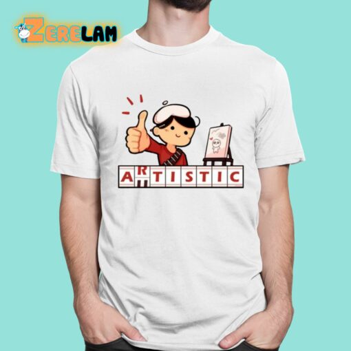 Sangled Arutistic Charm Shirt