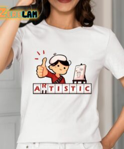 Sangled Arutistic Charm Shirt 2 1