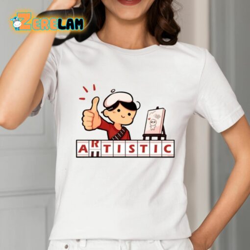 Sangled Arutistic Charm Shirt