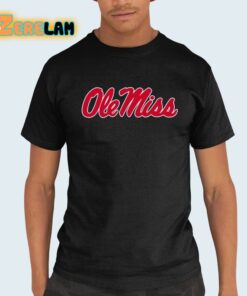 Santana Mcknight Ole Miss Logo Shirt