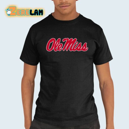 Santana Mcknight Ole Miss Logo Shirt