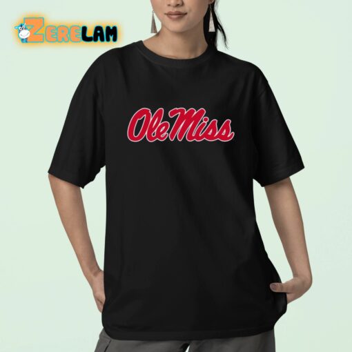 Santana Mcknight Ole Miss Logo Shirt