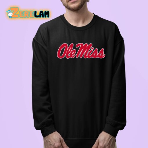 Santana Mcknight Ole Miss Logo Shirt