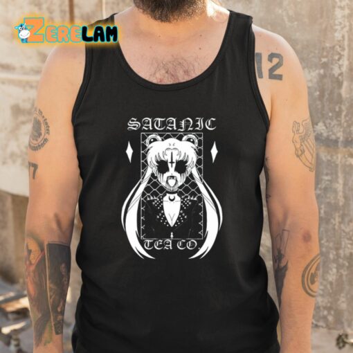 Satanicteaco Blk Mtl Slr Mn Shirt