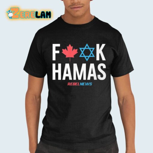 Scarlett Grace Fuck Hamas Rebelnews Shirt