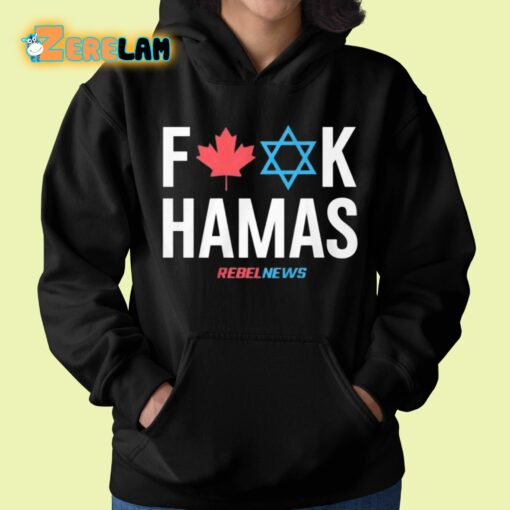 Scarlett Grace Fuck Hamas Rebelnews Shirt