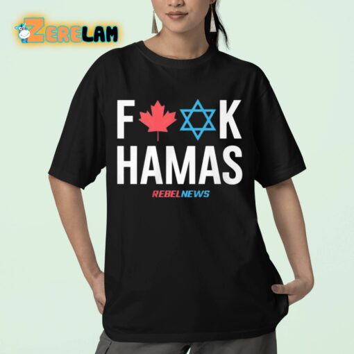 Scarlett Grace Fuck Hamas Rebelnews Shirt