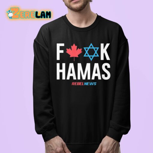 Scarlett Grace Fuck Hamas Rebelnews Shirt