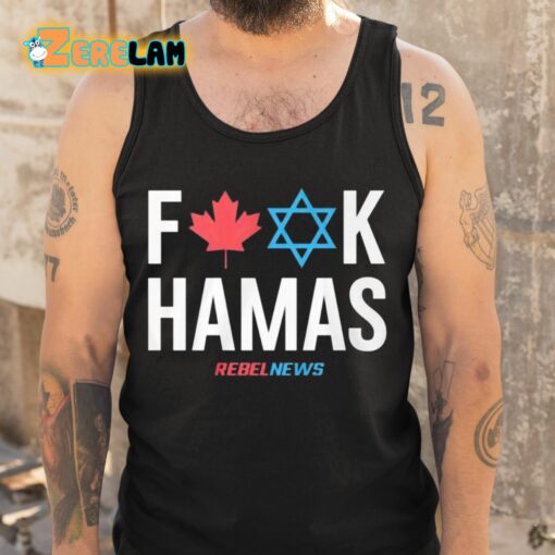 Scarlett Grace Fuck Hamas Rebelnews Shirt