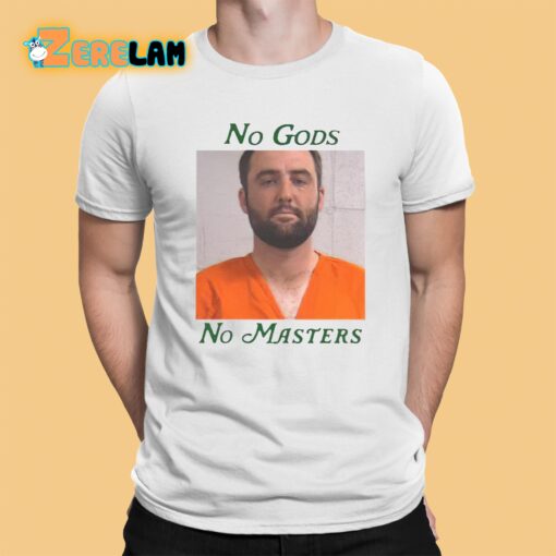 Scottie Scheffler No Gods No Masters Shirt