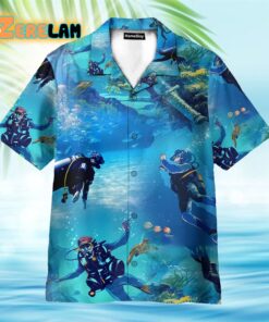 Scuba Diving Hawaiian Shirt