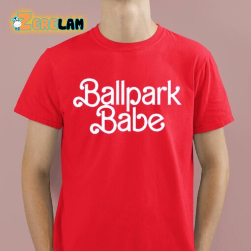 Sherry Ballpark Babe Barbie Shirt