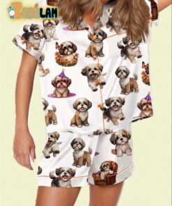 Shih Tzu Charm Pajama Set