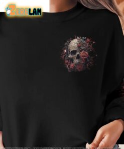 Skull Rose My Give A F Is Broken But My Go F Yourself is Fully Functional Hoodie 3