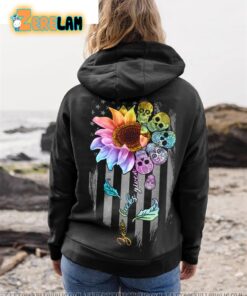 Skull Sunflower You G Given Hoodie 1