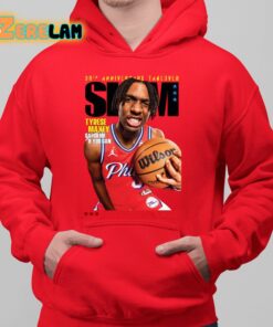 Slam 248 30th Anniversary Takeover Tyrese Maxey Catch Me If You Can Shirt
