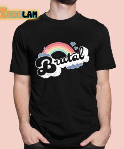 Smosh Brutal Rainbow Shirt