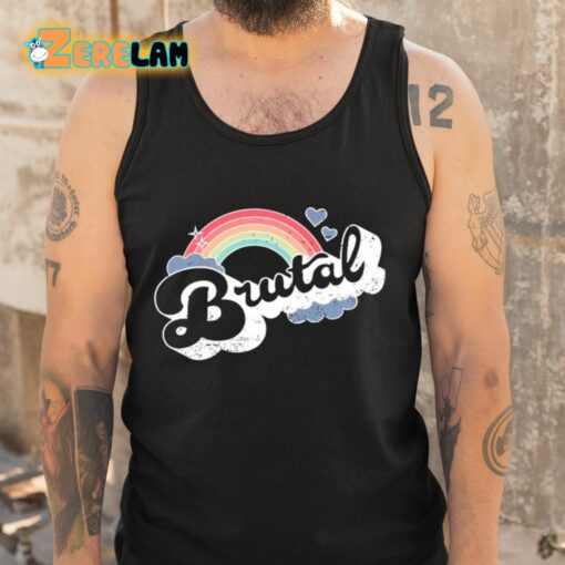 Smosh Brutal Rainbow Shirt